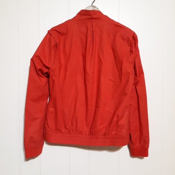 Red Convertable Vest Jacket Removeable Sleeves M - Picture 4 of 7